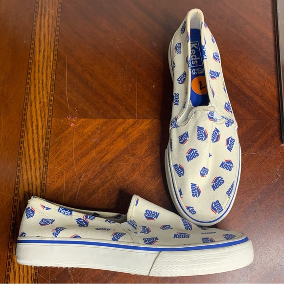 Keds Logo All Over Slip-on Sneakers - Picture 1 of 9